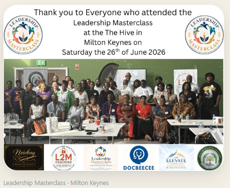 Leadership Masterclass — Milton Keynes event image