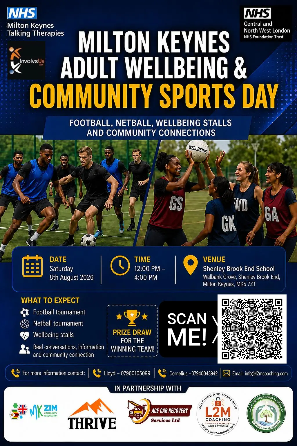 Milton Keynes Adult Wellbeing & Community Sports Day event image